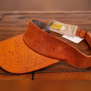 Artelusa cork orange visor